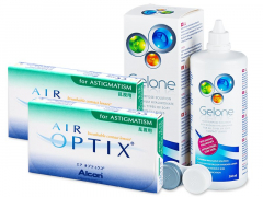 Air Optix for Astigmatism (2x3 kom leća) + Gelone 360 ml