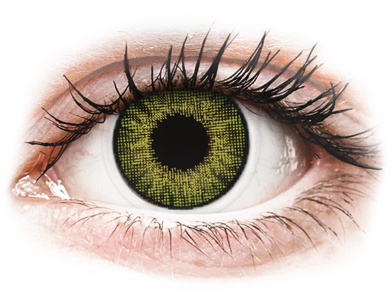 Air Optix Colors - Gemstone Green - nedioptrijske (2 kom leća)