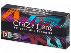 ColourVUE Crazy Lens - BlackOut - nedioptrijske (2 kom leća)