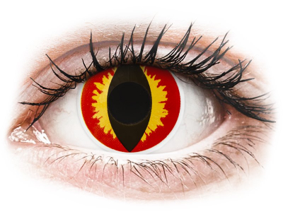 ColourVUE Crazy Lens - Dragon Eyes - nedioptrijske (2 kom leća)
