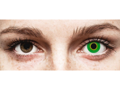 ColourVUE Crazy Lens - Hulk Green - nedioptrijske (2 kom leća)