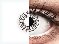 ColourVUE Crazy Lens - Spider - nedioptrijske (2 kom leća)