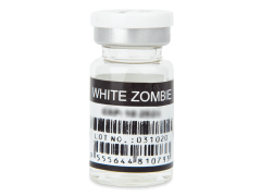 ColourVUE Crazy Lens - White Zombie - nedioptrijske (2 kom leća)