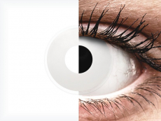 ColourVUE Crazy Lens - WhiteOut - nedioptrijske (2 kom leća)