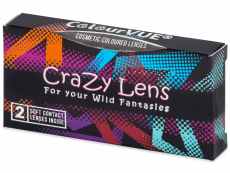 ColourVUE Crazy Lens - WhiteOut - nedioptrijske (2 kom leća)