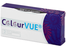 ColourVUE Glamour Blue - nedioptrijske (2 kom leća)