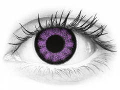 ColourVUE BigEyes Ultra Violet - nedioptrijske (2 kom leća)