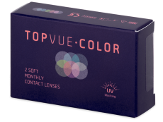 TopVue Color - Violet - nedioptrijske (2 kom leća)