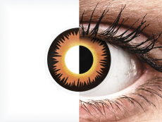 ColourVUE Crazy Lens - Orange Werewolf - jednodnevne leće bez dioptrije (2 kom leća)