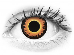 ColourVUE Crazy Lens - Orange Werewolf - jednodnevne leće bez dioptrije (2 kom leća)