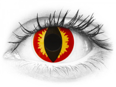 ColourVUE Crazy Lens - Dragon Eyes - jednodnevne leće bez dioptrije (2 kom leća)