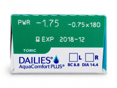 Dailies AquaComfort Plus Toric (30 kom leća)