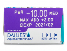 Dailies AquaComfort Plus Multifocal (30 kom leća)