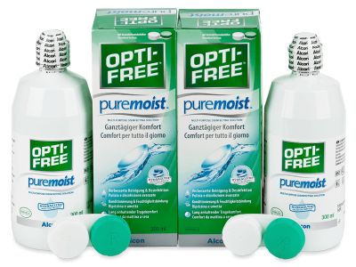 Otopina Opti-Free PureMoist 2 x 300 ml 